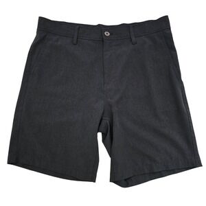 32 Degrees Men's Charcoal Gray Stretch Performance Hybrid Shorts 34